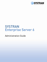 SYSTRAN Enterprise Server 6.0 Mode d'emploi