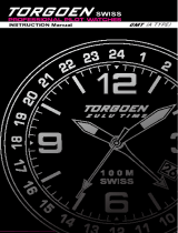 Torgoen T9CR42BL Armbanduhr Le manuel du propriétaire