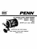 Penn 321GTi Le manuel du propriétaire