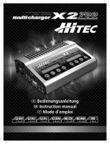 HiTEC Multicharger X2 700 Le manuel du propriétaire