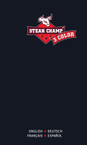 SteakChamp 3-COLOR Guide de démarrage rapide