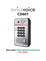 SwissVoice CD601 Manuel utilisateur