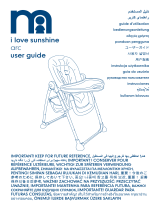 mothercare I Love Sunshine Arc Highchair Mode d'emploi