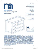 mothercare Hampstead Oak Changning Unit Mode d'emploi