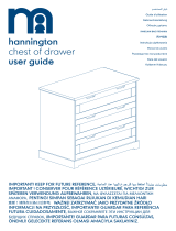 mothercare Hannington Chest Of Drawer Mode d'emploi