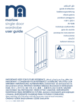 mothercare Marlow Single Door Wardrobe Mode d'emploi