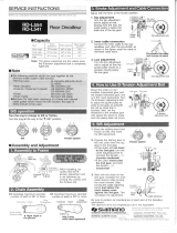 Shimano SL-MS41 Service Instructions