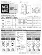 Shimano HP-M735 Service Instructions