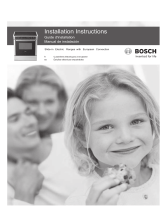Bosch HEI7052U/08 Guide d'installation