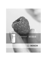 Bosch KDV39X00ME/01 Manuel utilisateur