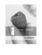Bosch KDV25X03ME/02 Manuel utilisateur