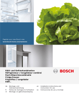 Bosch Bosch Freestanding Multidoor Manuel utilisateur