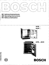 Bosch KTR1730GB/41 Manuel utilisateur