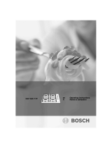 Bosch NGT635TFF/02 Manuel utilisateur