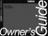 Yamaha DSR2000 Le manuel du propriétaire