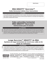 Dyna-Line Gravity® Temporary Horizontal Lifelines Le manuel du propriétaire