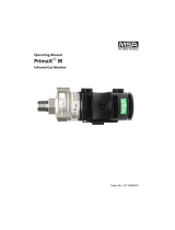 MSA PrimaX® IR Gas Transmitter Mode d'emploi