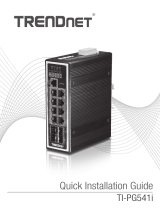 Trendnet TI-PG541i Quick Installation Guide