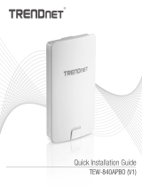 Trendnet TEW-840APBO Quick Installation Guide