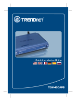 Trendnet TEW-450APB Quick Installation Guide