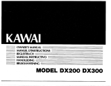 Kawai DX300 Le manuel du propriétaire