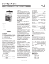 OJ Electronics PTH-6502 Mode d'emploi