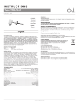 OJ Electronics VTH-6242 Mode d'emploi