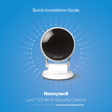 Honeywell Lyric C2 Indoor Wi-Fi Security Camera Guide d'installation