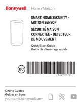 Honeywell Smart Home Security Motion Sensor Guide de démarrage rapide