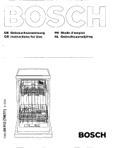 Bosch SRS5602GB/02 Manuel utilisateur