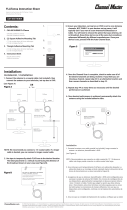 Channel Master CM-4001HDBWA Instruction Sheet
