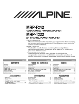Alpine MRP-F242 Le manuel du propriétaire