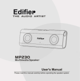 EDIFIER MP230 Le manuel du propriétaire