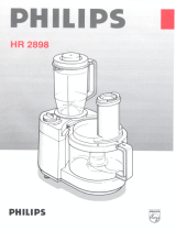 Philips HR2898 Manuel utilisateur