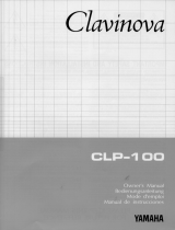Yamaha CLP-100 Le manuel du propriétaire