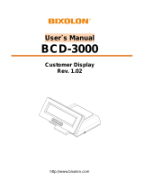 BIXOLON BCD-3000 Manuel utilisateur