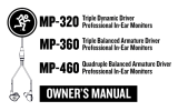 Mackie MP-320 / 360 / 460 Le manuel du propriétaire