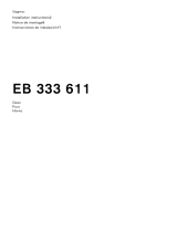 Gaggenau EB333611 Guide d'installation