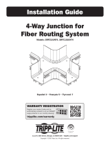 Tripp Lite Fiber Routing System Guide d'installation
