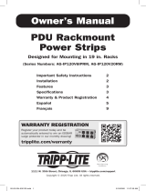 Tripp Lite PDU Power Strips Le manuel du propriétaire