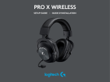 Logitech Pro X Wireless LightSpeed Gaming Headset Mode d'emploi