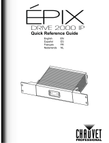 Chauvet Professional EPIX DRIVE 2000 IP Guide de référence