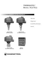 Magnetrol Thermatel TG1/TG2 Mode d'emploi