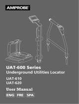Fluke Kit localizador de cables y tuberías subterráneas UAT-610 de Amprobe Manuel utilisateur