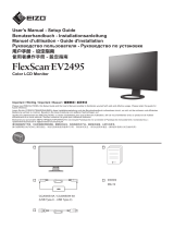 Eizo FlexScan EV2495 Guide d'installation