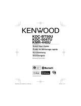 Kenwood KMR-440U Guide de démarrage rapide