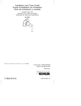 Kohler T13661-4-2BZ Guide d'installation