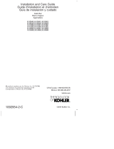 Kohler K-10545-S Guide d'installation