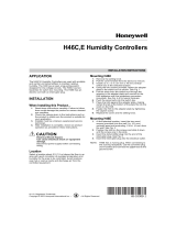 Honeywell Home H46C1166 Guide d'installation