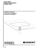 Chicago Faucet 327-XCP Guide d'installation